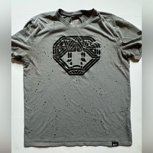 Nike x Kobe x Bryant Rostarr Black & Gray Dri-Fit T-Shirt Mamba Graphic